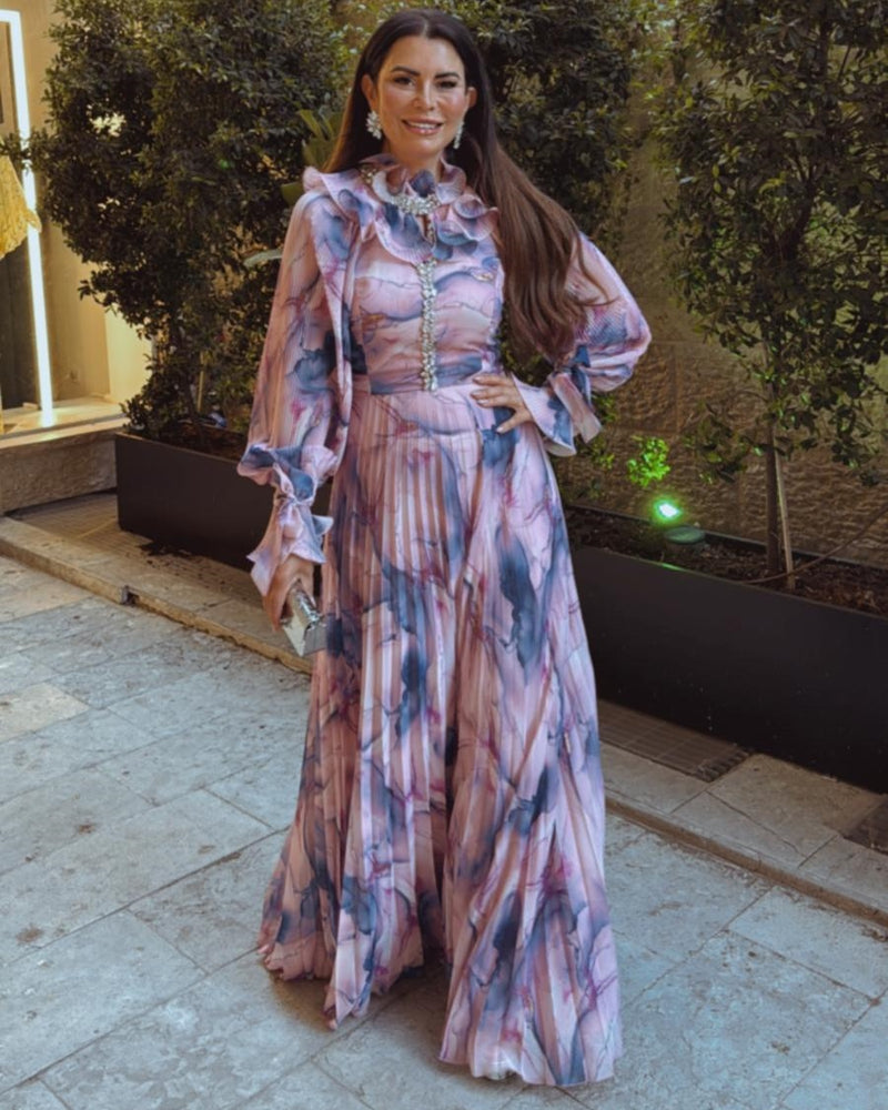 שמלת ג׳בו שילוב יהלומים