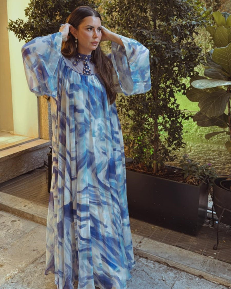 שמלת גלביה צרפתית