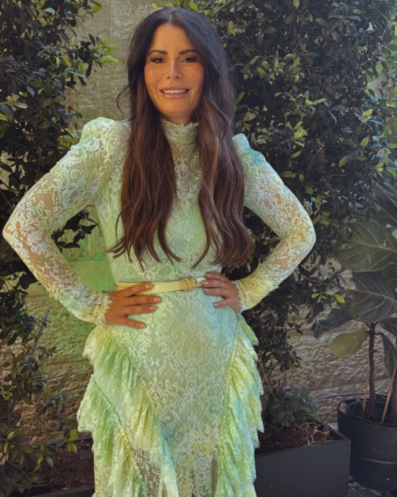 שמלת תחרה כיפור צרפתי