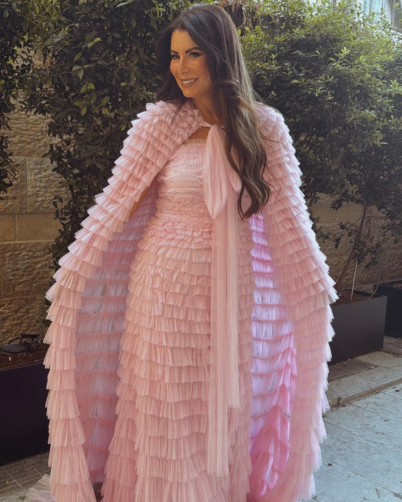 שמלת ערב שכמיית קומות