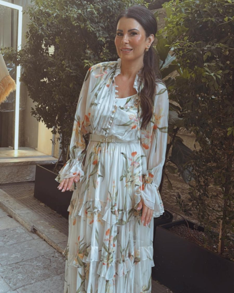 שמלת ערב משי