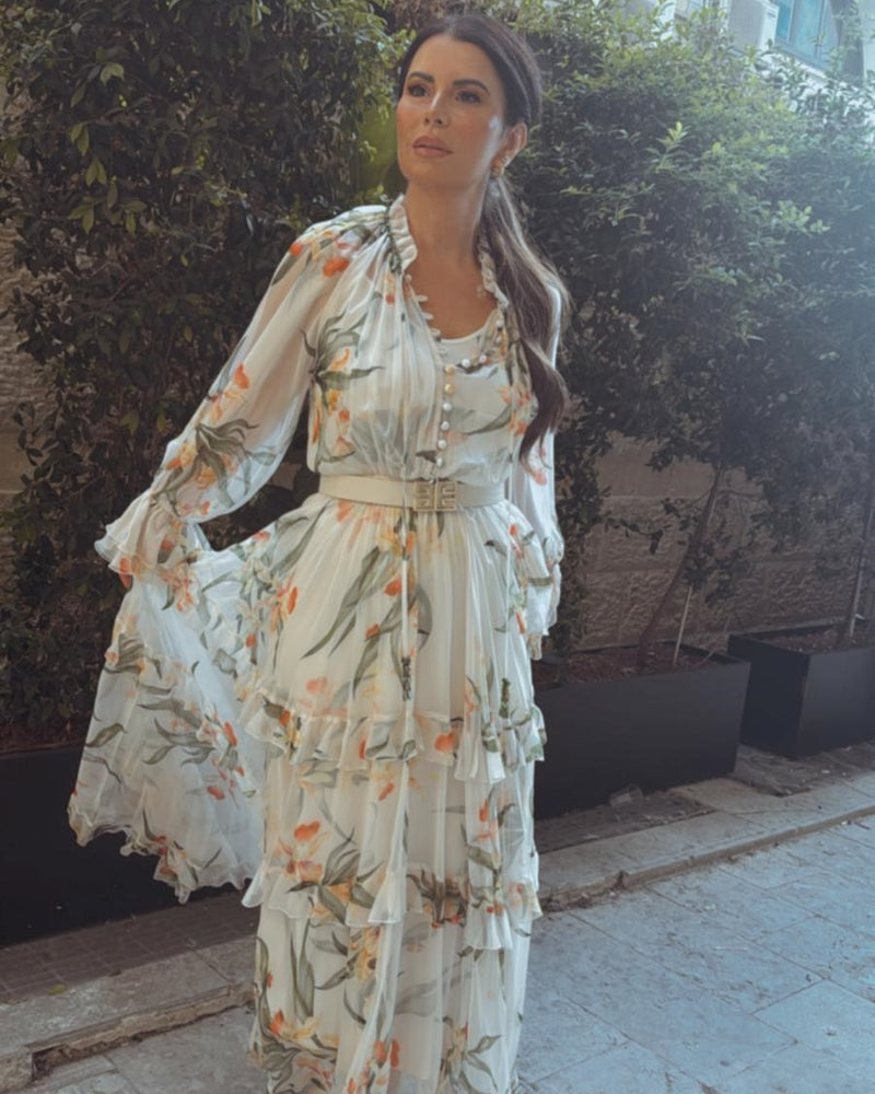 שמלת ערב משי