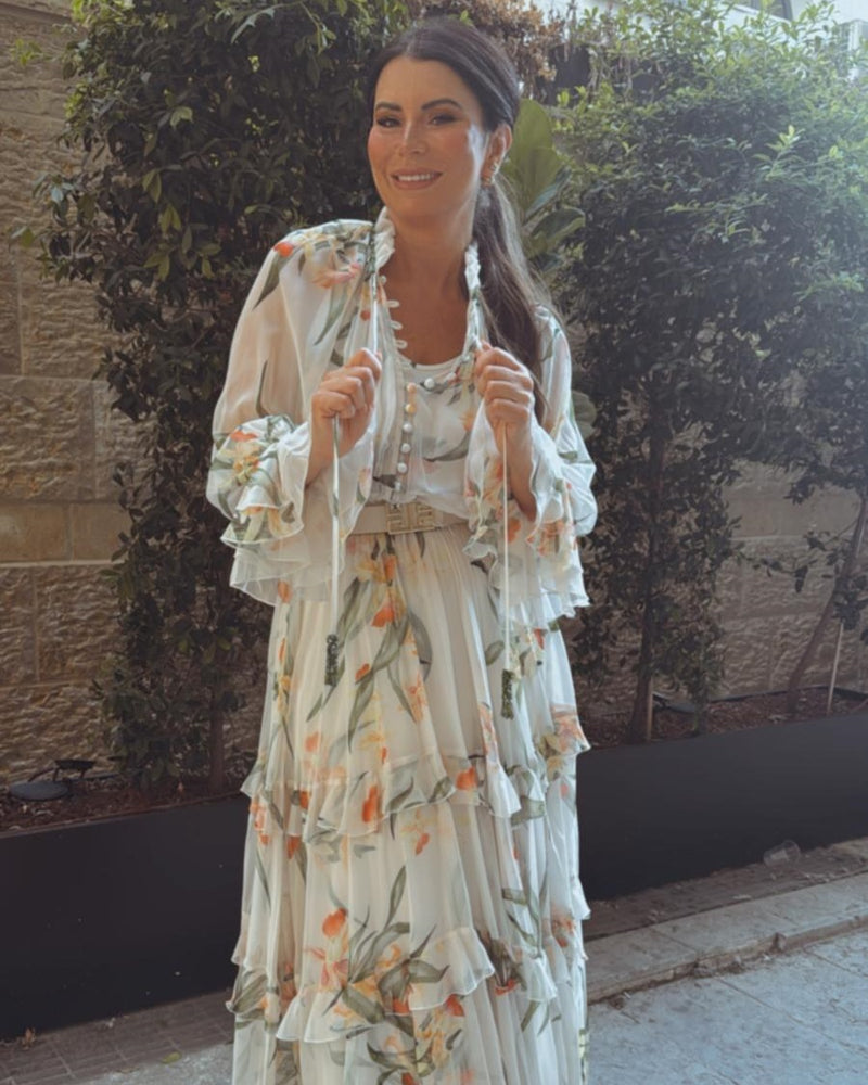 שמלת ערב משי