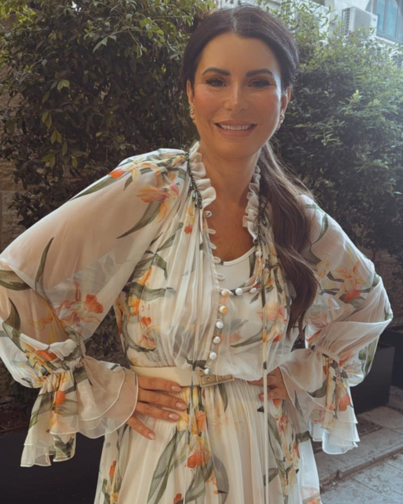 שמלת ערב משי