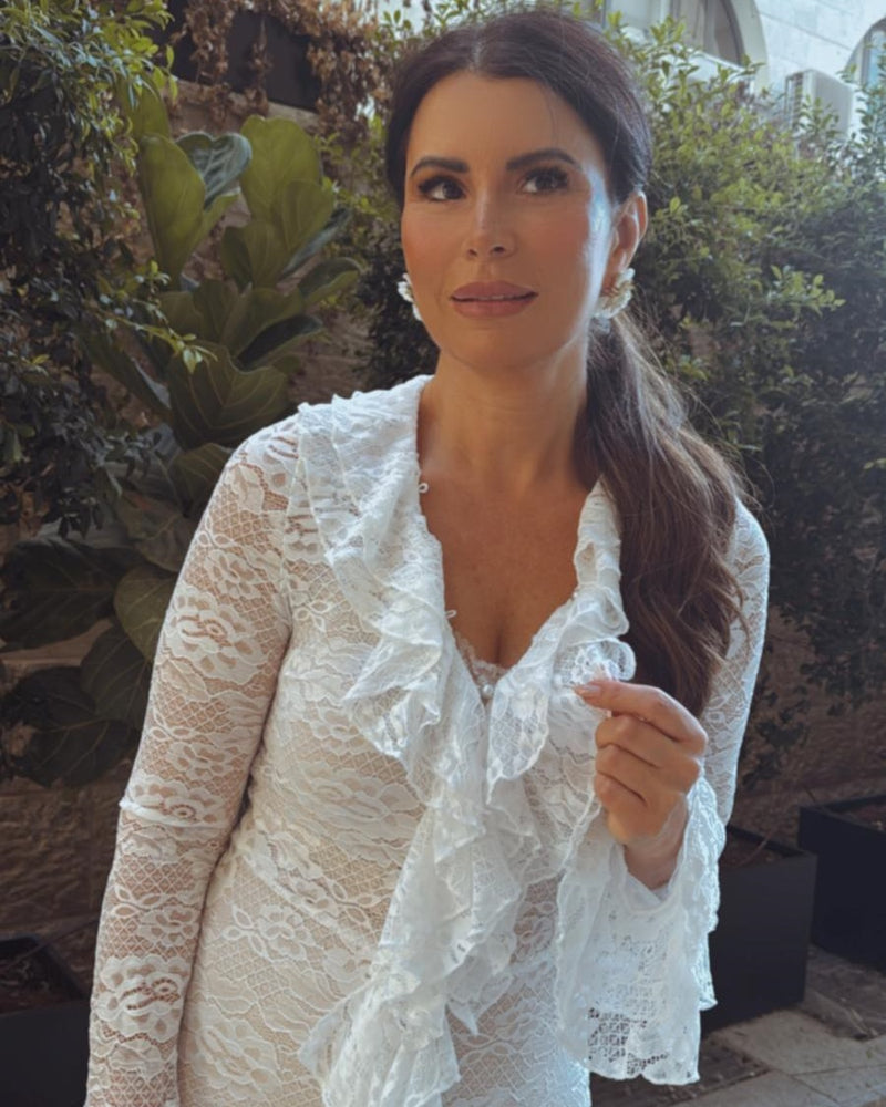 שמלת תחרה ז׳בו