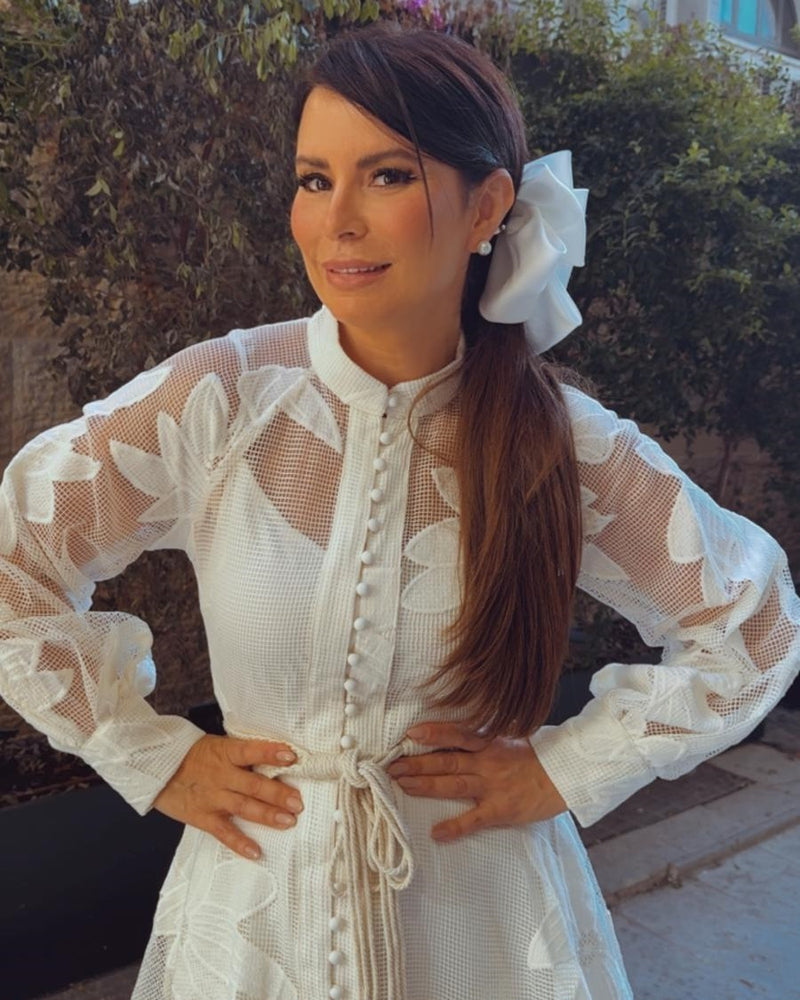 שמלת רשת קצרה