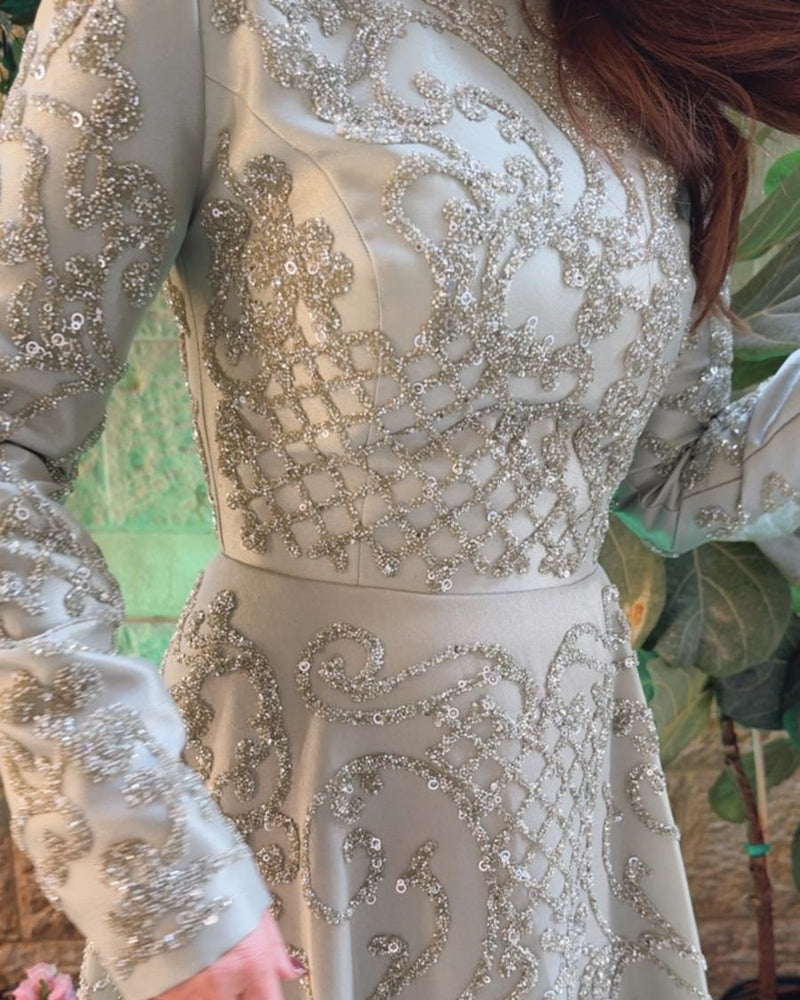 שמלת ערב בורקאט תלת מימד