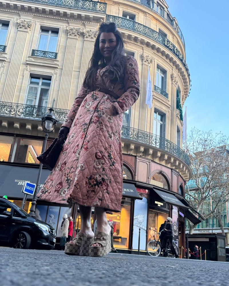 שמלת מעיל ציפורים