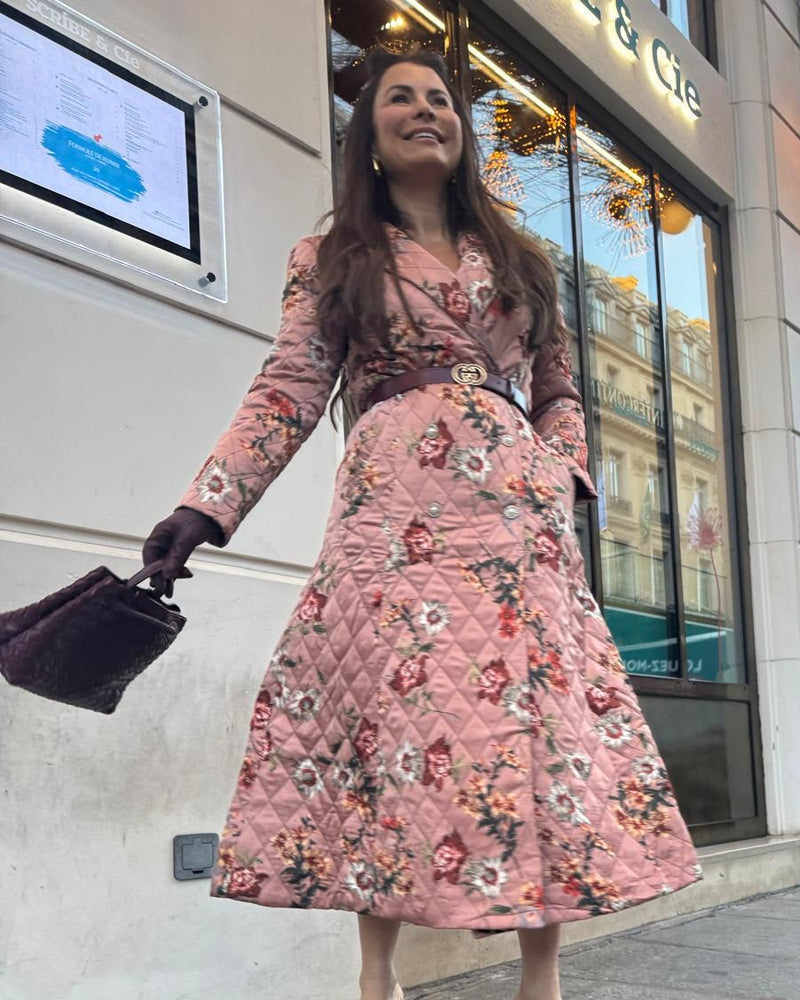 שמלת מעיל ציפורים